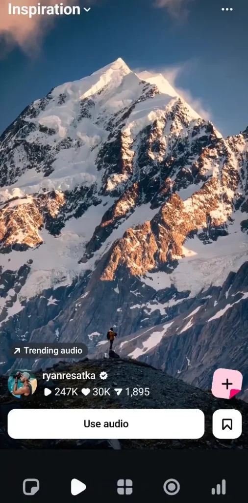 Inspiration button